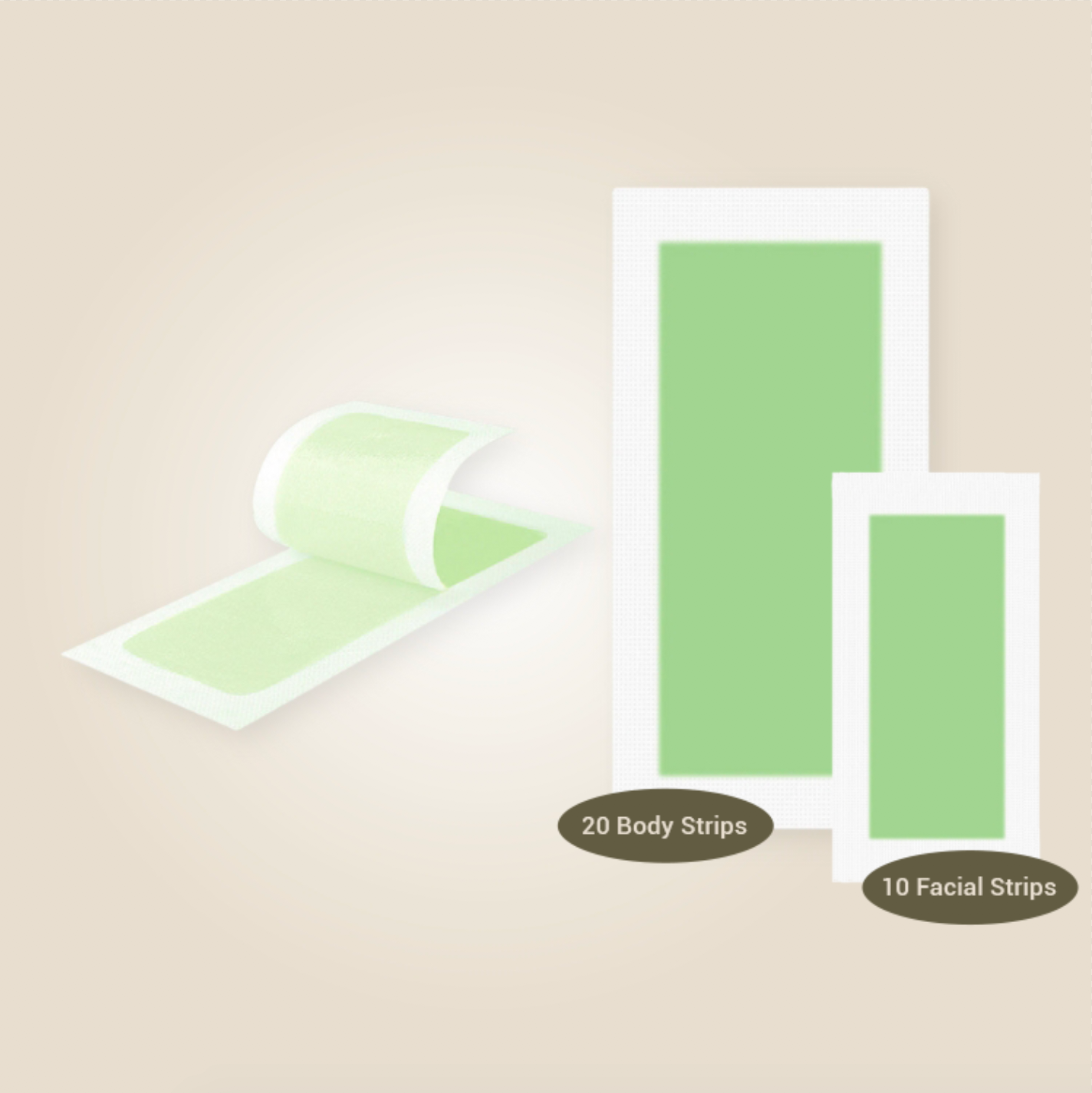 Haven Waxing Strips for Hair Removal