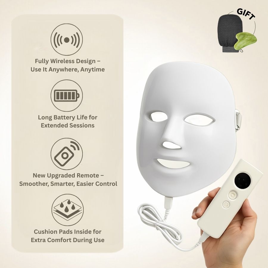 Face Mask Light Therapy Pro Wireless