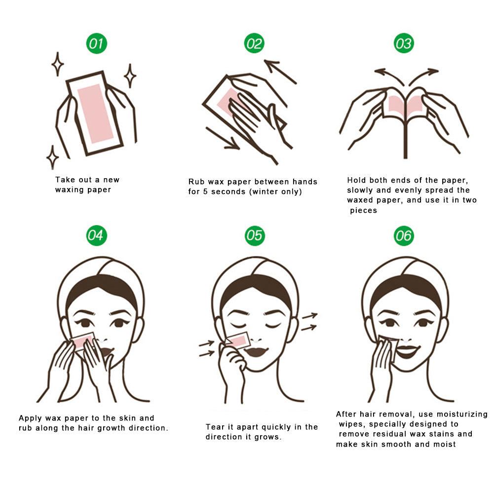 Haven Waxing Strips for Hair Removal